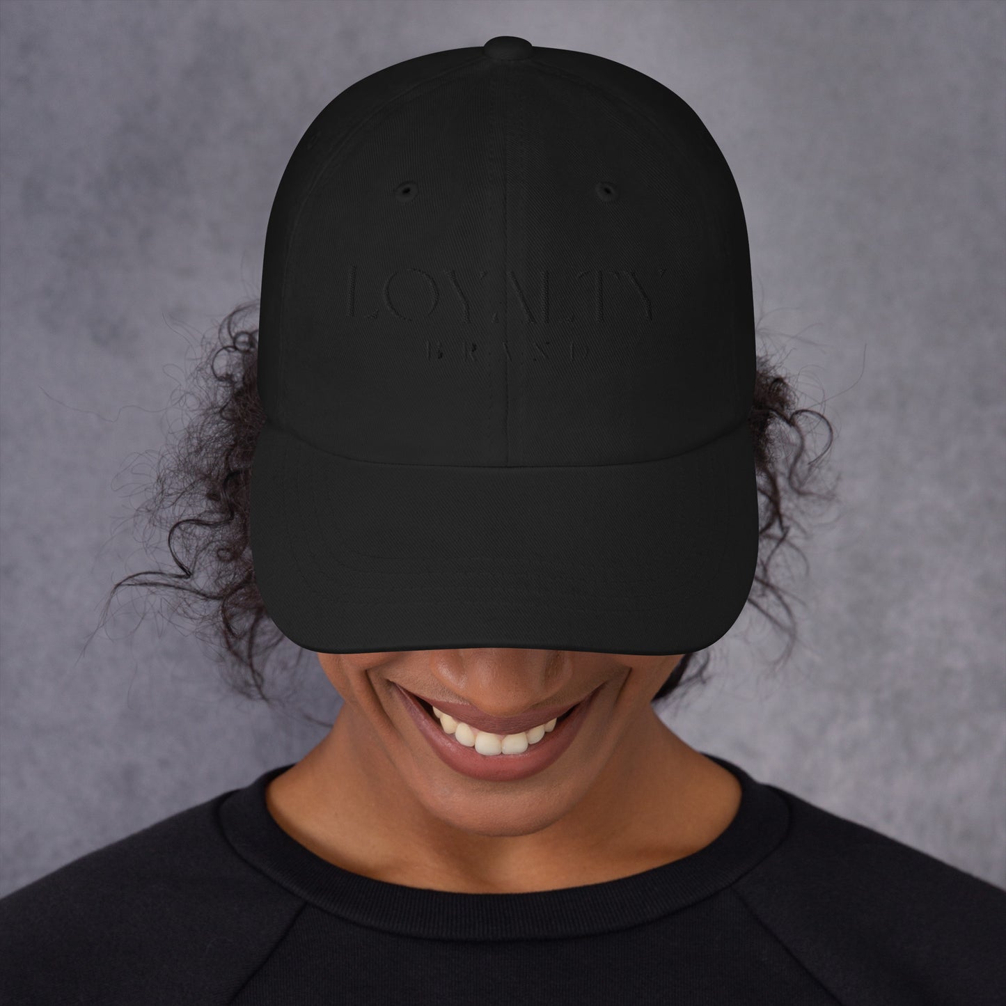 BlackOnBlack Dad Hat