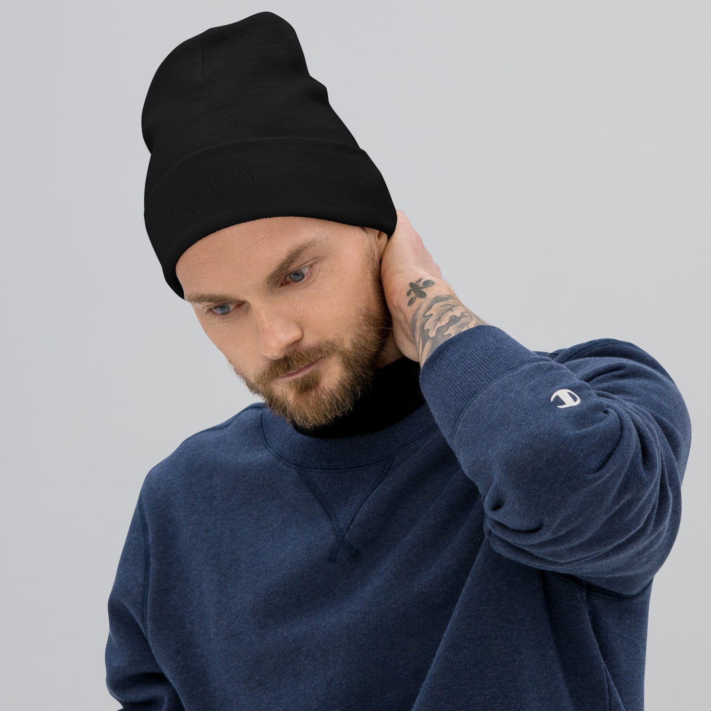 Premium BlackOnBlack Beanie