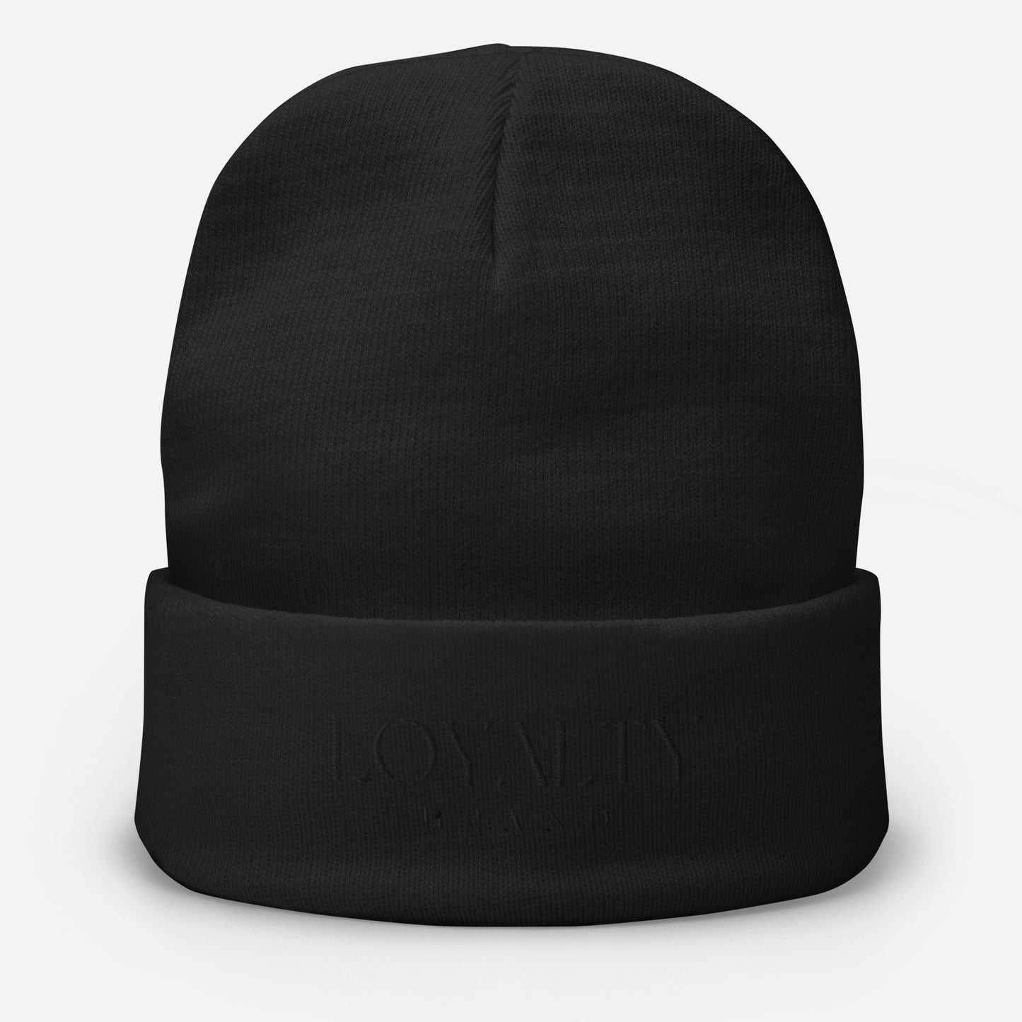 Premium BlackOnBlack Beanie