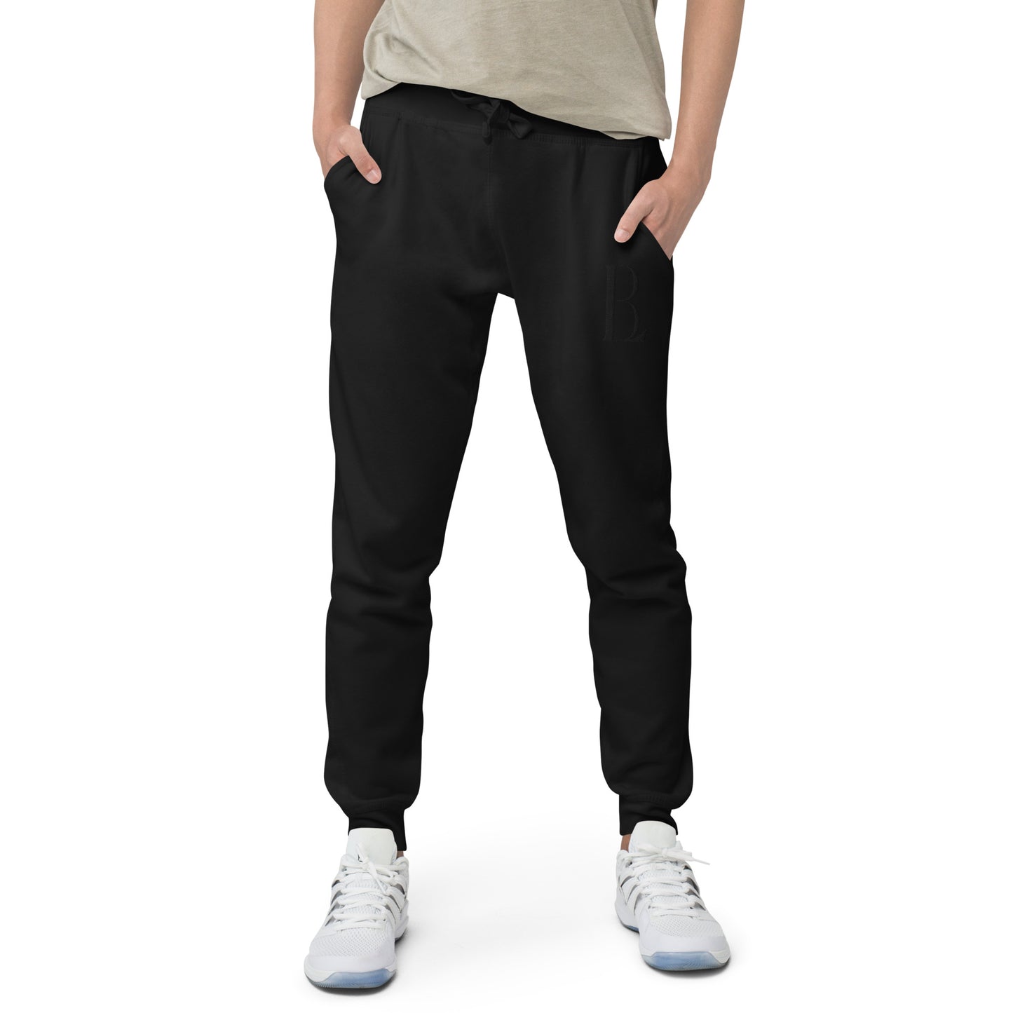 Premium BlackOnBlack Fleece Sweatpants