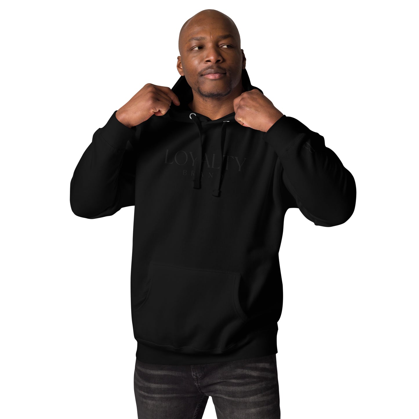 Premium BlackOnBlack Hoodie